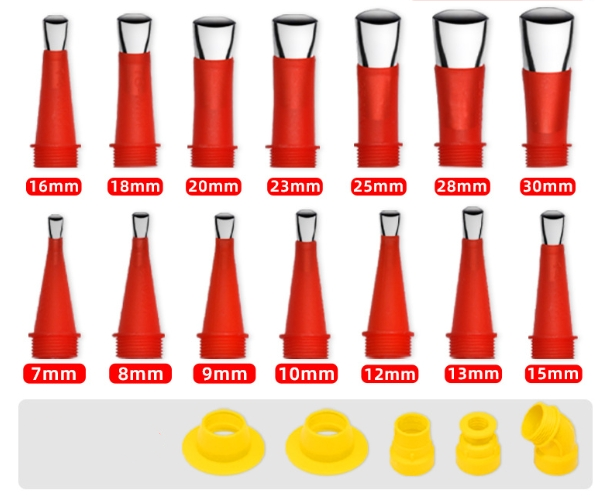 š„Kit universal de herramientas para boquillas de goma integradas