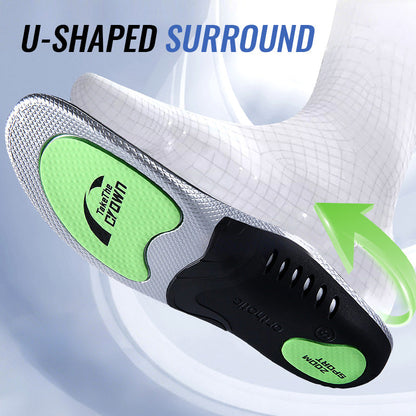 👟Compra 3 y llévate 1 gratis✨ Plantillas Amortiguadoras Unisex - Alivio para Pies Cansados, Ideales para Deporte y Uso Diario 🏃‍♂️🏃‍♀️