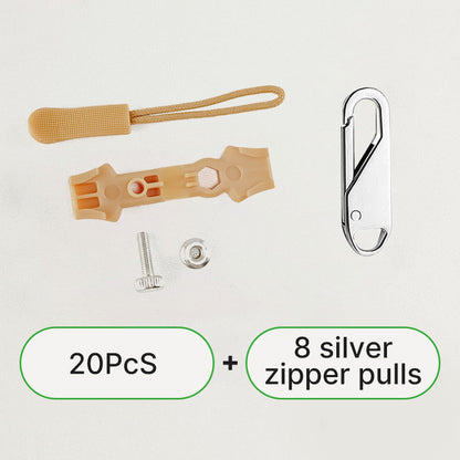 🔧🧳 Kit de Reparación de Cremalleras de Fácil Instalación – Fabricación Resistente, Funcionamiento Suave y Amplia Compatibilidad para Ropa y Equipaje ✅