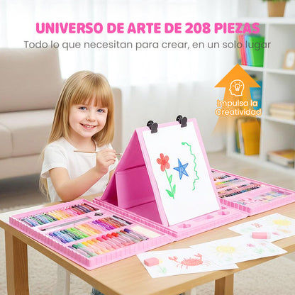 🔥Set de arte creativo de lujo 6 en 1 🧑‍🎨 (Regalo ideal para niños) ¡Todos los niños son artistas!