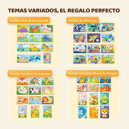 Pegatinas 3D de EVA para Manualidades Infantiles