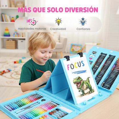 🔥Set de arte creativo de lujo 6 en 1 🧑‍🎨 (Regalo ideal para niños) ¡Todos los niños son artistas!