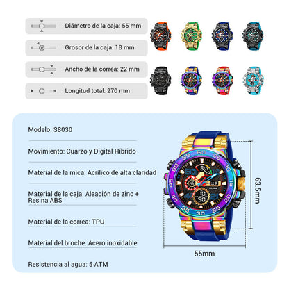 RELOJ LED INTELIGENTE: Impermeable, Pantalla Digital, 7 Modos Deportivos INCLUIDOS y Seguimiento del Sueño. ¡Tu Compañero Perfecto para el Día a Día y la Aventura! 🌟🔋