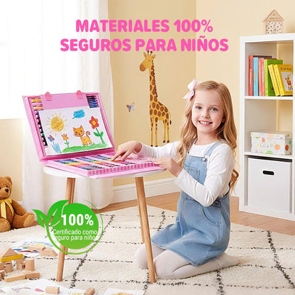 🔥Set de arte creativo de lujo 6 en 1 🧑‍🎨 (Regalo ideal para niños) ¡Todos los niños son artistas!