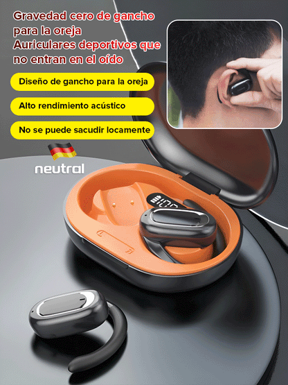Auriculares abiertos OWS Bluetooth con sonido envolvente 3D