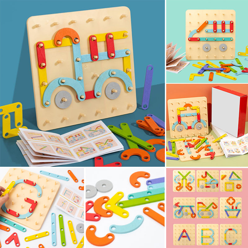 🎁Rompecabezas Montessori 🎅 ¡Idea de regalo de Navidad!