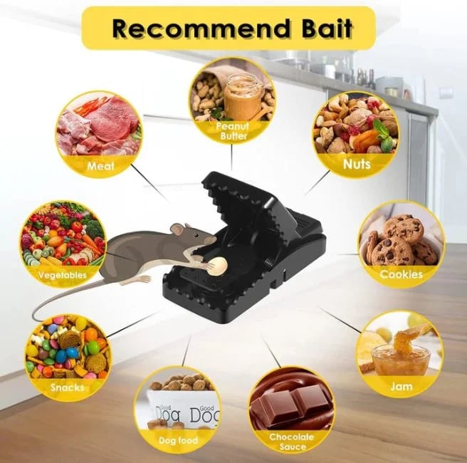 Trap de mouse reutilizable muy sensible（COMPRE 3 Y LLÉVESE 4 GRATIS）