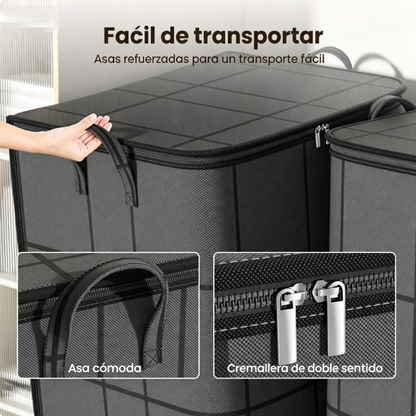 🔥🛏️ Organizador de Edredones y Ropa de Cama – Protege del Polvo y Ahorra Espacio ✨🏠