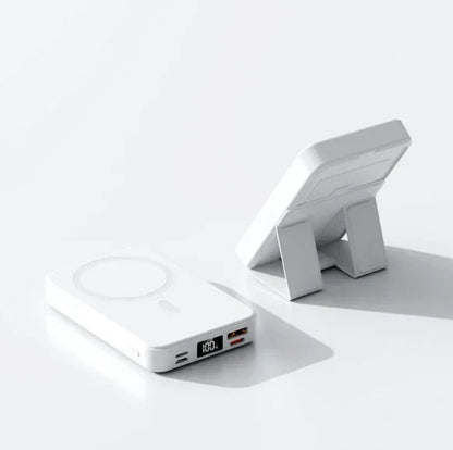 ⚡Batería externa inalámbrica portátil con imán (10000mAh)