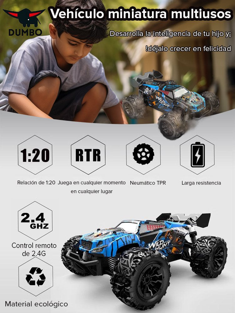 Coche de control remoto profesional para niños, juguete.