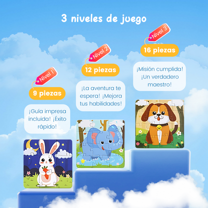 Libro magnético de construcción para niños