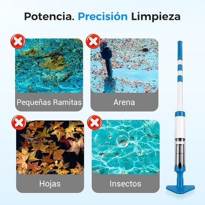 Aspiradora de Mano Inalámbrica 3 en 1 para Piscina