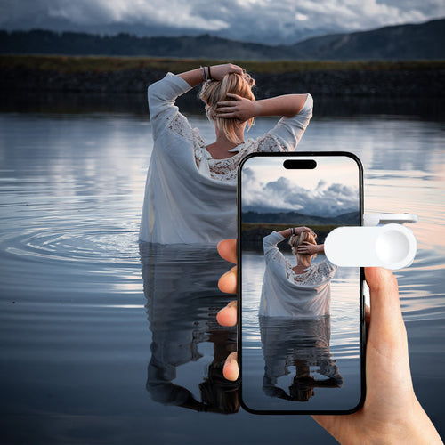 Lente con efecto espejo: captura reflejos impresionantes al instant