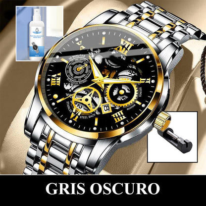 🎄Rebajas de Navidad 41 % DE DESCUENTO🔥Reloj mecánico automático esqueleto sumergible para hombre