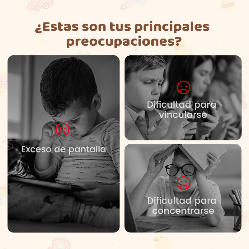 🎁Juego de rompecabezas de bloques magnéticos de madera con patrones 🧩