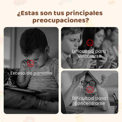 🎁Juego de rompecabezas de bloques magnéticos de madera con patrones 🧩