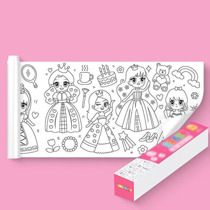 🔥El mejor regalo para los niños - Rollo de dibujo infantil