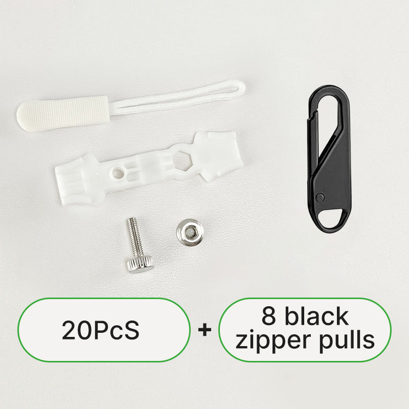 🔧🧳 Kit de Reparación de Cremalleras de Fácil Instalación – Fabricación Resistente, Funcionamiento Suave y Amplia Compatibilidad para Ropa y Equipaje ✅