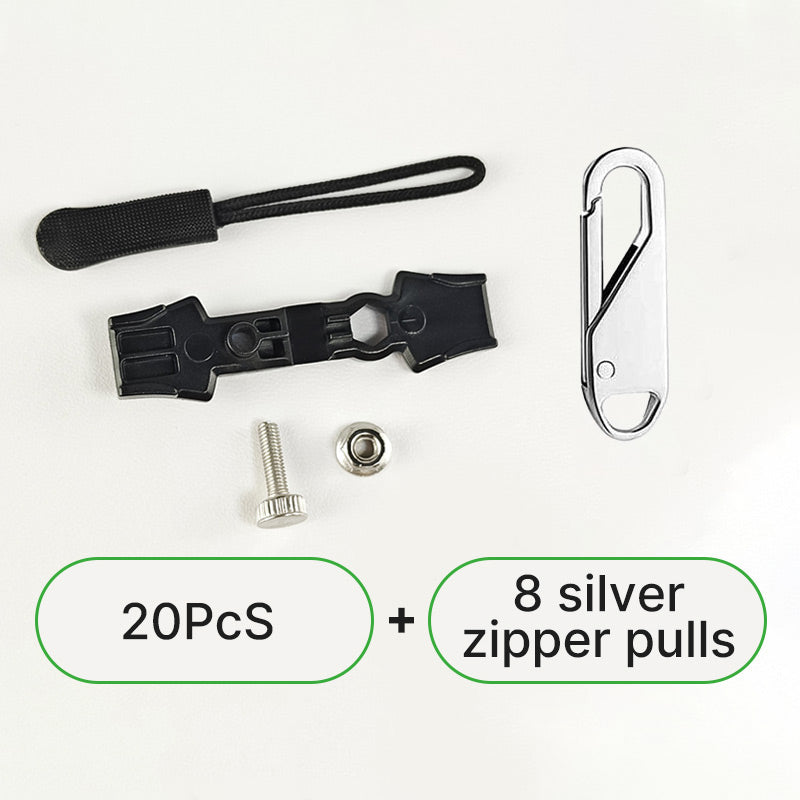 🔧🧳 Kit de Reparación de Cremalleras de Fácil Instalación – Fabricación Resistente, Funcionamiento Suave y Amplia Compatibilidad para Ropa y Equipaje ✅