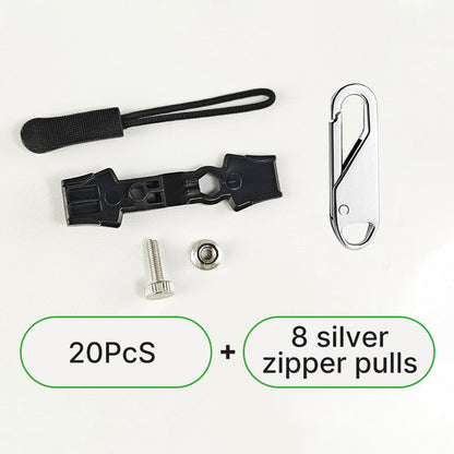 🔧🧳 Kit de Reparación de Cremalleras de Fácil Instalación – Fabricación Resistente, Funcionamiento Suave y Amplia Compatibilidad para Ropa y Equipaje ✅