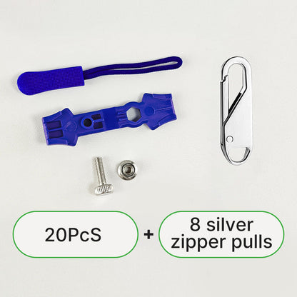 🔧🧳 Kit de Reparación de Cremalleras de Fácil Instalación – Fabricación Resistente, Funcionamiento Suave y Amplia Compatibilidad para Ropa y Equipaje ✅