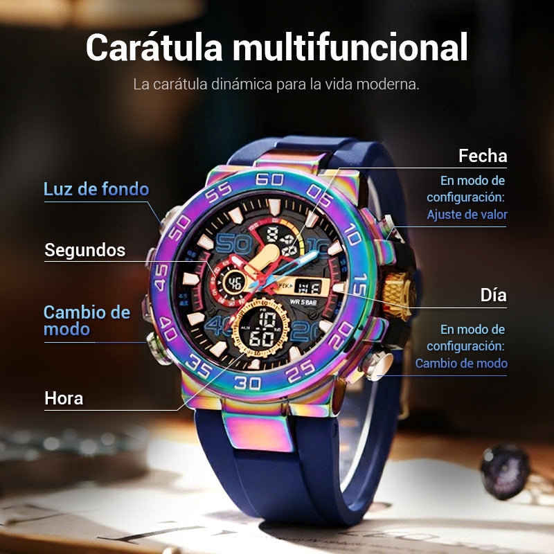 RELOJ LED INTELIGENTE: Impermeable, Pantalla Digital, 7 Modos Deportivos INCLUIDOS y Seguimiento del Sueño. ¡Tu Compañero Perfecto para el Día a Día y la Aventura! 🌟🔋