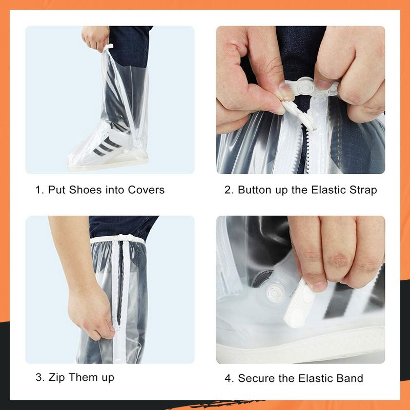 Cubrebotas largo impermeable All-Round