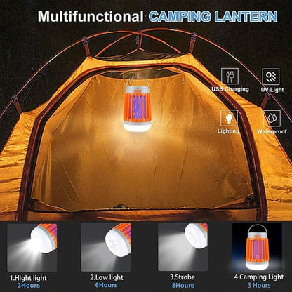 💥Lámpara antimosquitos e insectos para acampar en interiores y exteriores