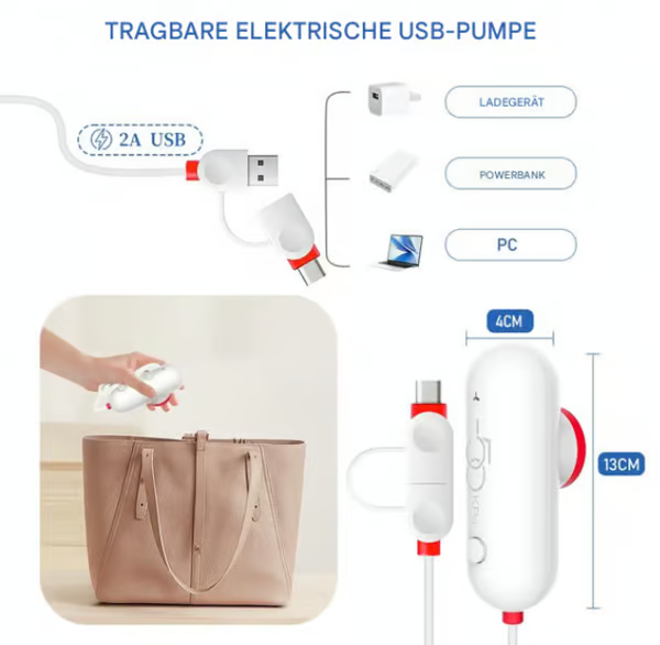 🔥Bolsas de vacío eléctricas USB: ¡ahorre espacio y viaje ligero!