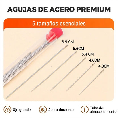 Juego de herramientas de costura de 37 piezas