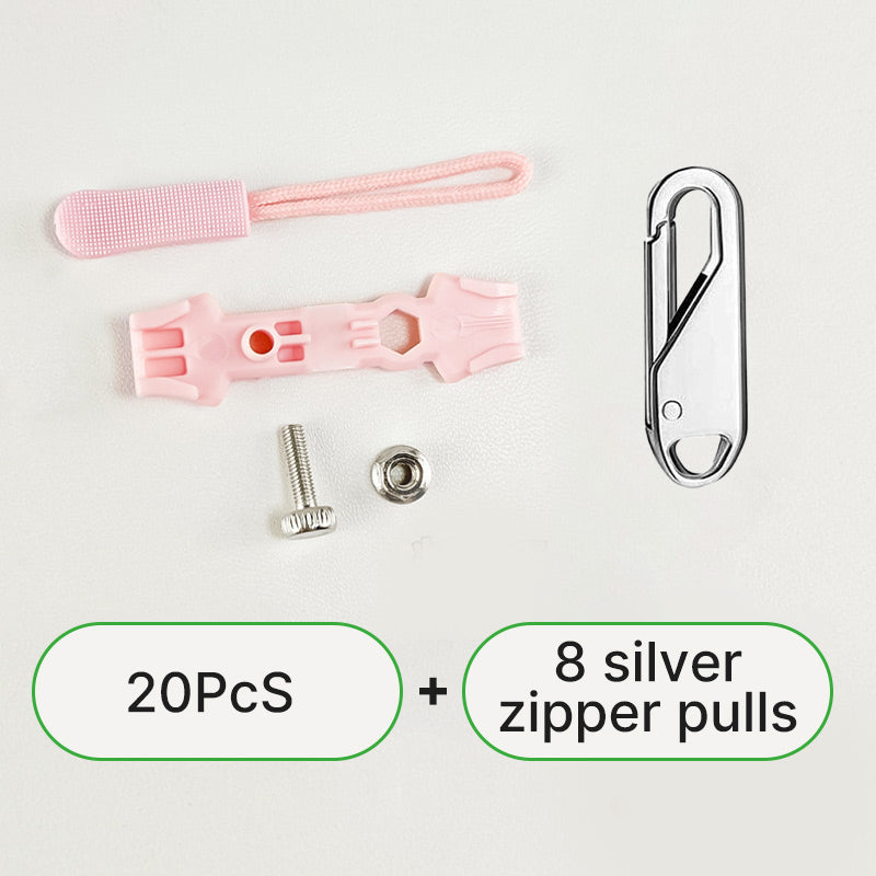 🔧🧳 Kit de Reparación de Cremalleras de Fácil Instalación – Fabricación Resistente, Funcionamiento Suave y Amplia Compatibilidad para Ropa y Equipaje ✅