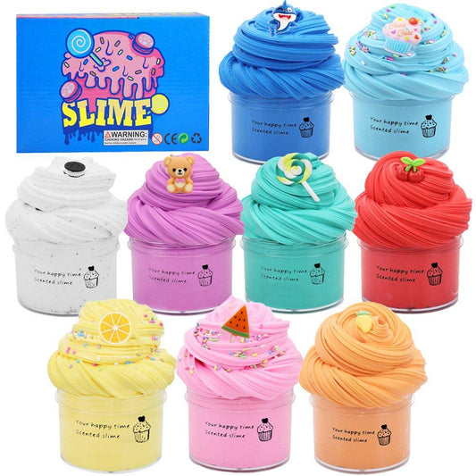 🎁Súper Arcilla Slime: ¡Suave, Flexible y Huele Increíble! Kit DIY para Desarrollo Sensorial