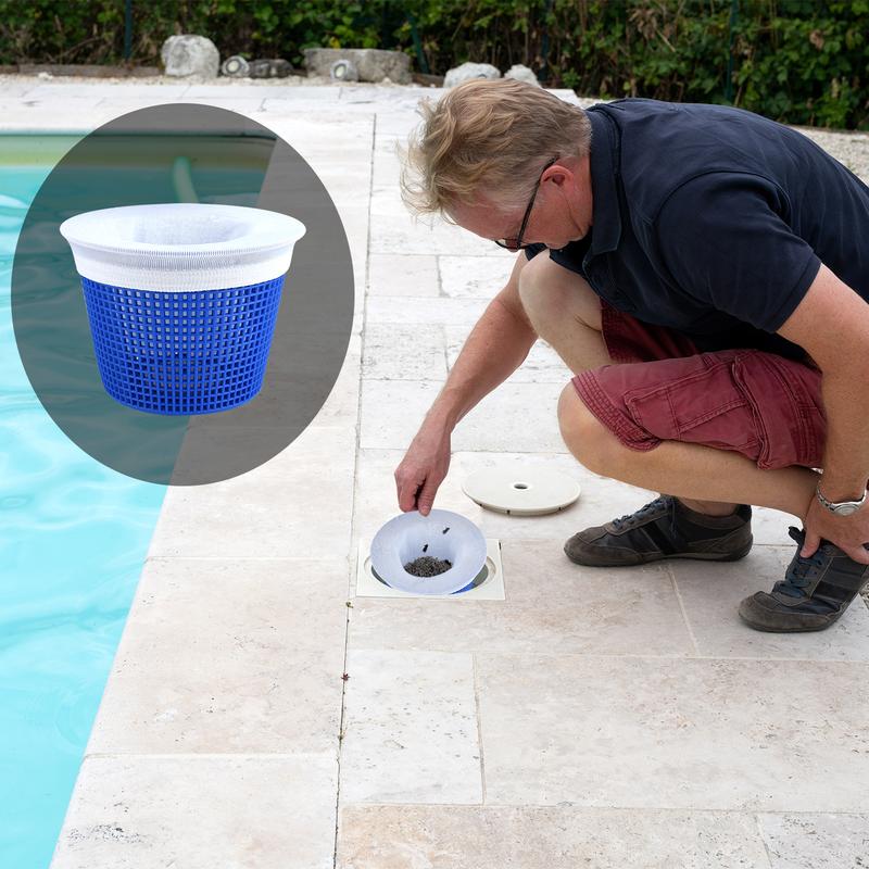 Calcetines de filtro para skimmer de piscina para cestas