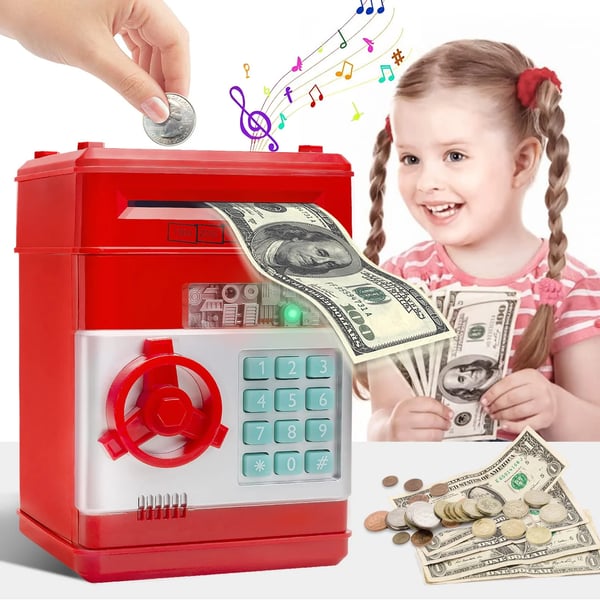 Caja fuerte electrónica con contraseña - Mini cajero automático