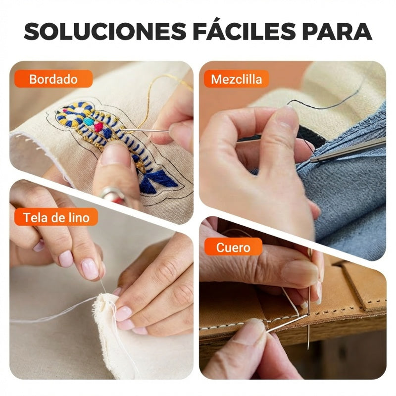 Juego de herramientas de costura de 37 piezas