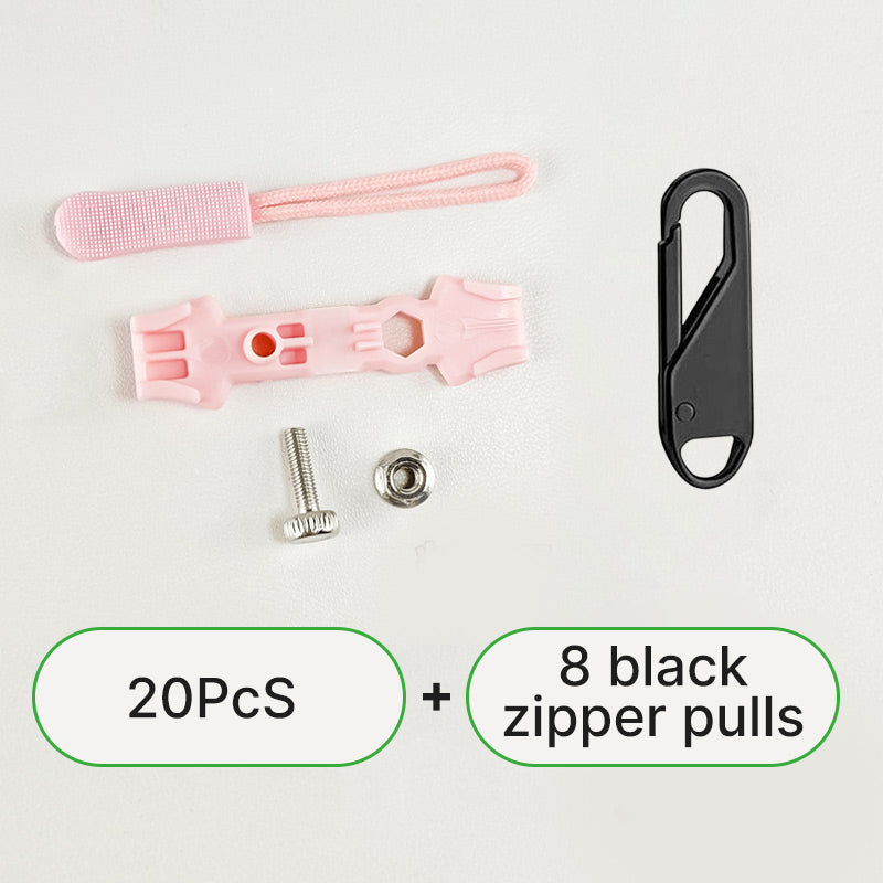 🔧🧳 Kit de Reparación de Cremalleras de Fácil Instalación – Fabricación Resistente, Funcionamiento Suave y Amplia Compatibilidad para Ropa y Equipaje ✅