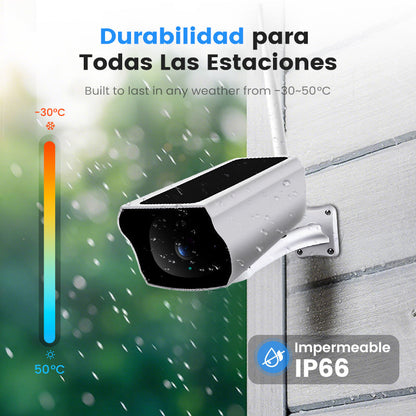 Cámaras de seguridad inalámbricas solares