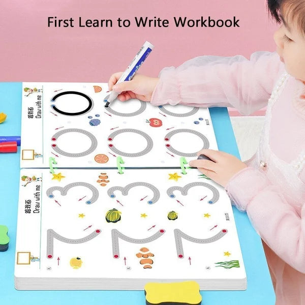 🌈Venta Caliente✨Juego de cuadernos de calco mágico