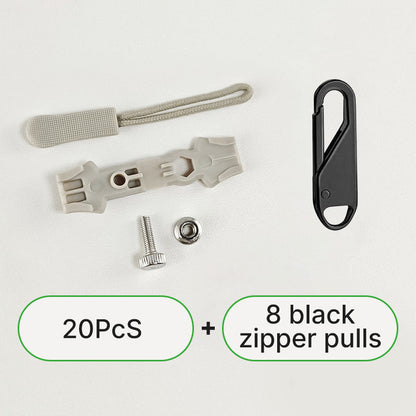 🔧🧳 Kit de Reparación de Cremalleras de Fácil Instalación – Fabricación Resistente, Funcionamiento Suave y Amplia Compatibilidad para Ropa y Equipaje ✅