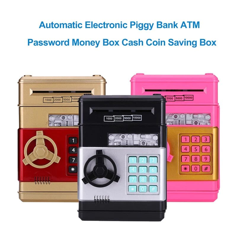 Caja fuerte electrónica con contraseña - Mini cajero automático