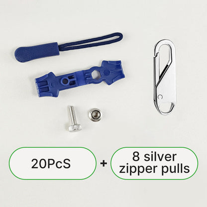 🔧🧳 Kit de Reparación de Cremalleras de Fácil Instalación – Fabricación Resistente, Funcionamiento Suave y Amplia Compatibilidad para Ropa y Equipaje ✅