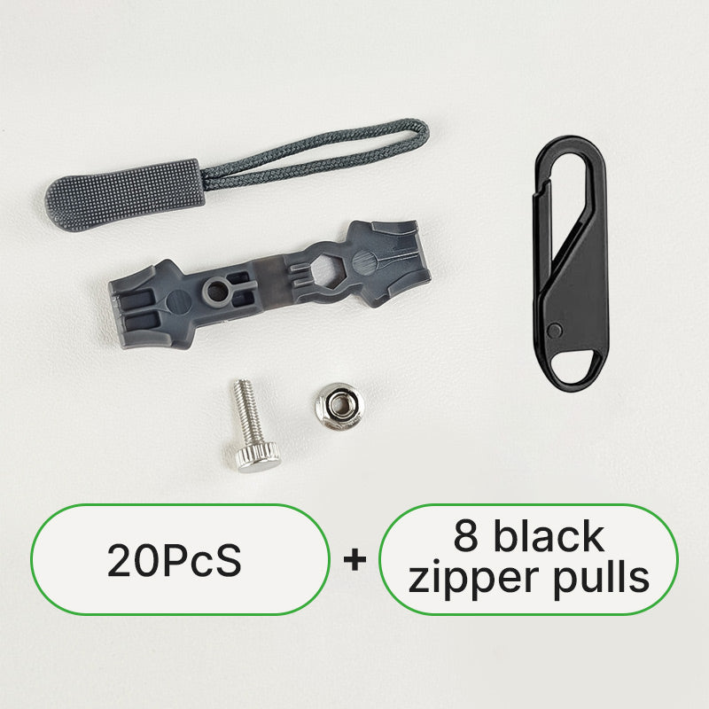 🔧🧳 Kit de Reparación de Cremalleras de Fácil Instalación – Fabricación Resistente, Funcionamiento Suave y Amplia Compatibilidad para Ropa y Equipaje ✅