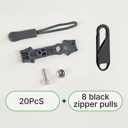 🔧🧳 Kit de Reparación de Cremalleras de Fácil Instalación – Fabricación Resistente, Funcionamiento Suave y Amplia Compatibilidad para Ropa y Equipaje ✅