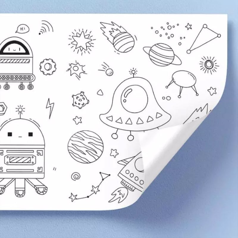 🔥El mejor regalo para los niños - Rollo de dibujo infantil