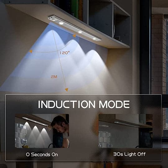 ✨ Luz LED con sensor de movimiento para armarios