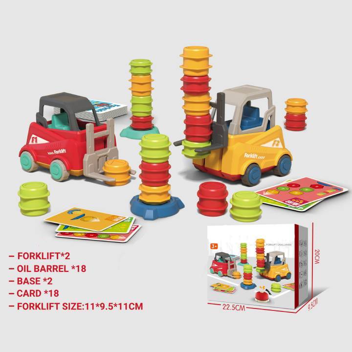 🔥Juegos de transporte con carretilla elevadora-el juego familiar perfecto