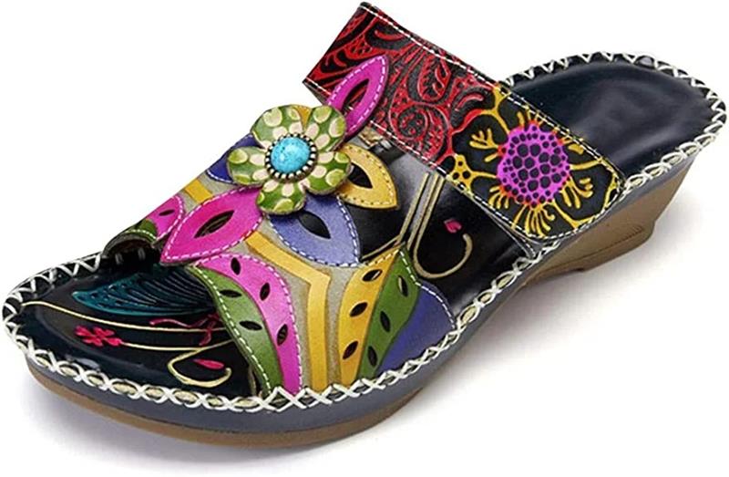 Sandalias Ortopédicas Antideslizantes de Moda Bohemia