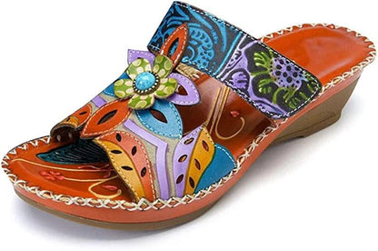 Sandalias Ortopédicas Antideslizantes de Moda Bohemia