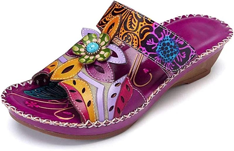 Sandalias Ortopédicas Antideslizantes de Moda Bohemia
