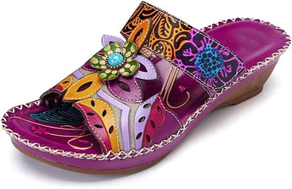 Sandalias Ortopédicas Antideslizantes de Moda Bohemia